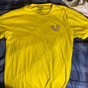 Yellow XL True Religion shirt